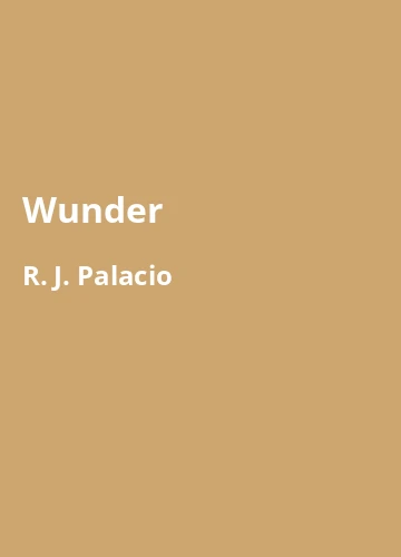 Wunder – Buchzusammenfassung auf Deutsch